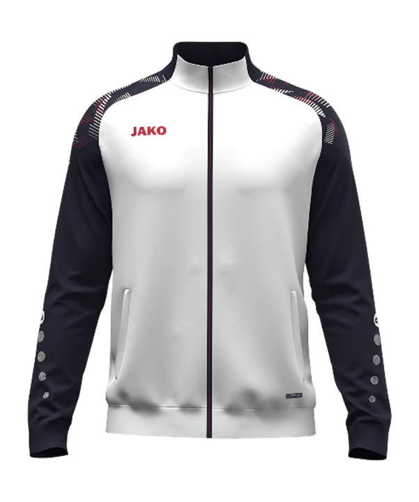 JAKO Sonic Trainingsjacke Kids Weiß F039 - weiss