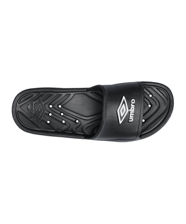 Umbro TT Sandal Badelatsche Schwarz Weiss F090 - schwarz