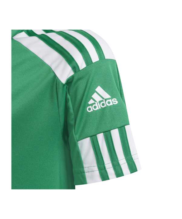 adidas Squadra 21 Poloshirt Kids Grün Weiss - gruen