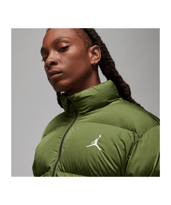 Jordan Essentials Poly Puffer Jacke  Grün F340 - gruen