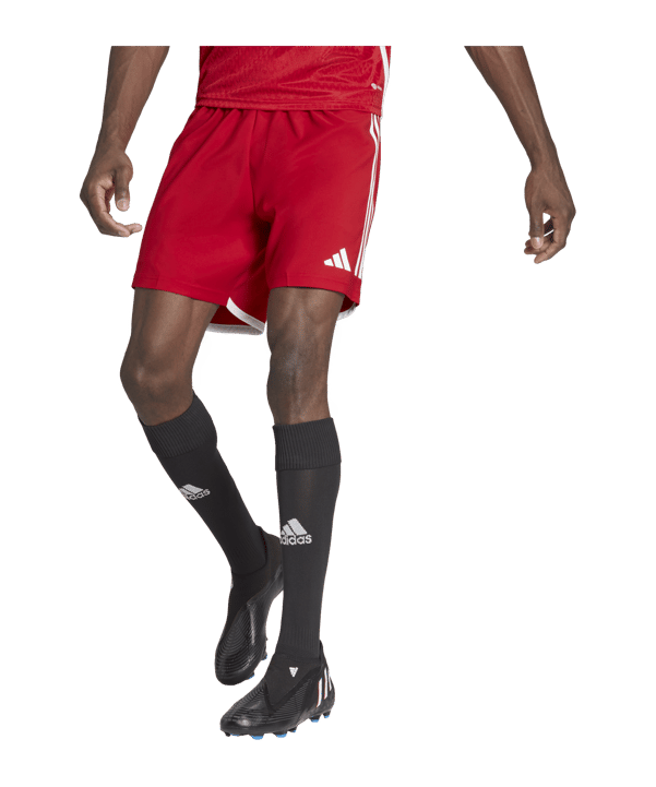 adidas Tiro 23 Competition Match Short Rot Weiss - rot