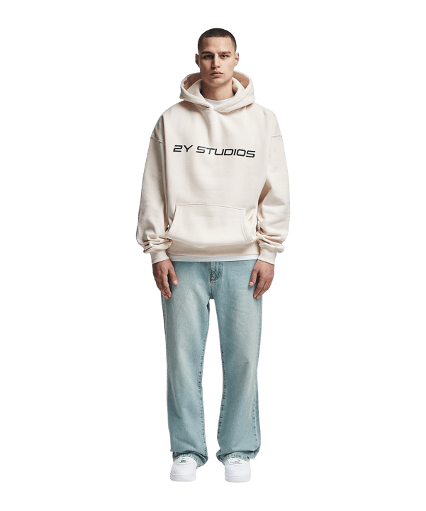 2Y Studios Adrik Basic Baggy Jeans Hose Blau - blau