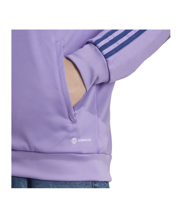 adidas Tiro Jacke Lila - lila