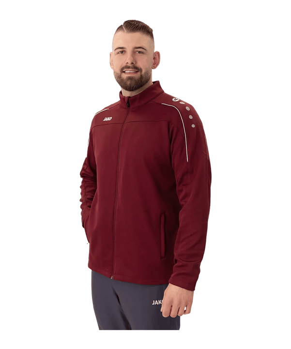 JAKO Classico Giacca Rosso C14 - rosso