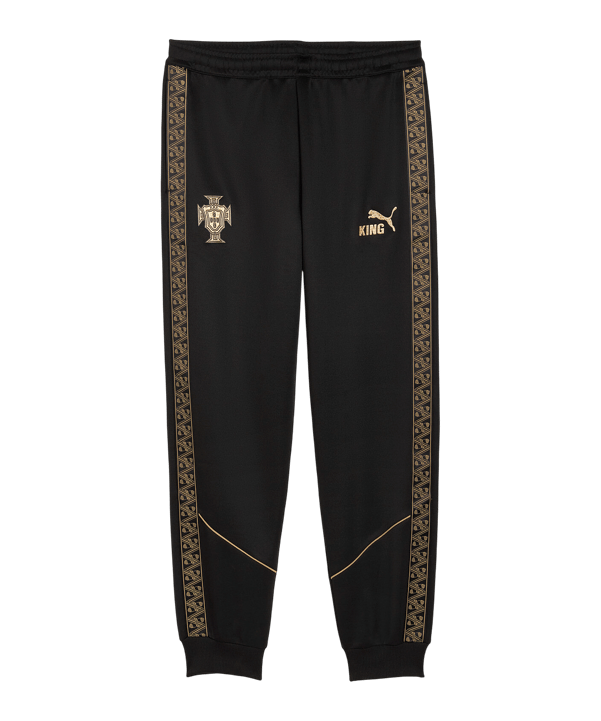 PUMA FPF Portugal SE FtblKING Prematch Hose Schwarz F19 - schwarz