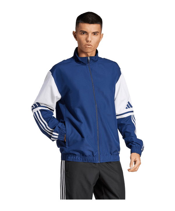 adidas Squadra 25 Präsentationsjacke Blau - blau