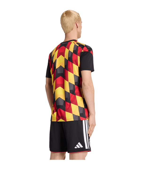 adidas DFB Germania Prematch T-shirt Nero - nero