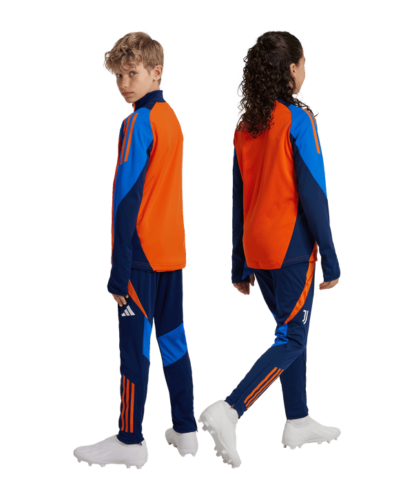 adidas Juventus Turin Trainingshose Kids Blau - blau