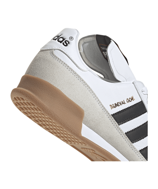 adidas Mundial Goal IN Classics White Weiss Schwarz Gold - weiss