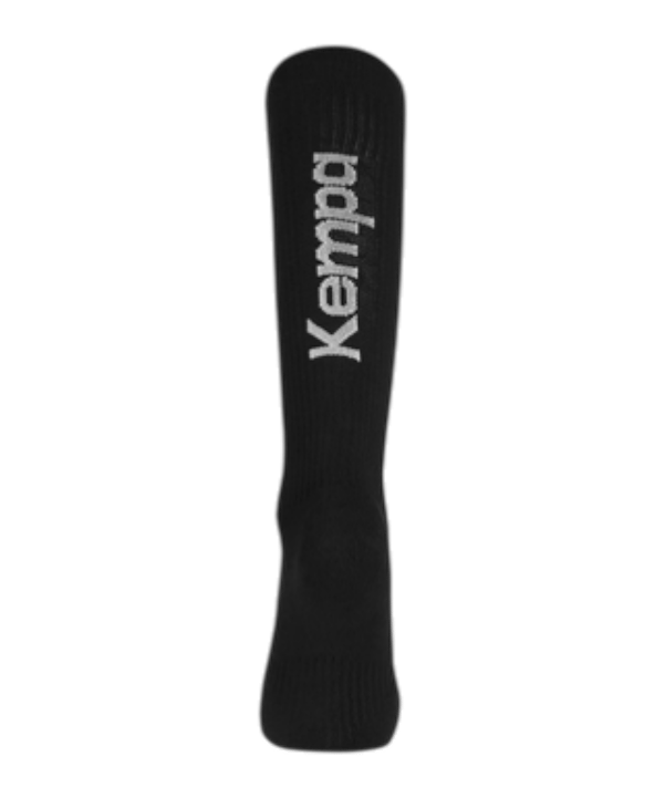 Kempa Socken lang Schwarz Weiss F06 - schwarz