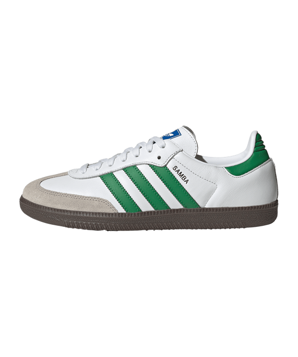 adidas Originals Samba OG Weiss Grün - weiss