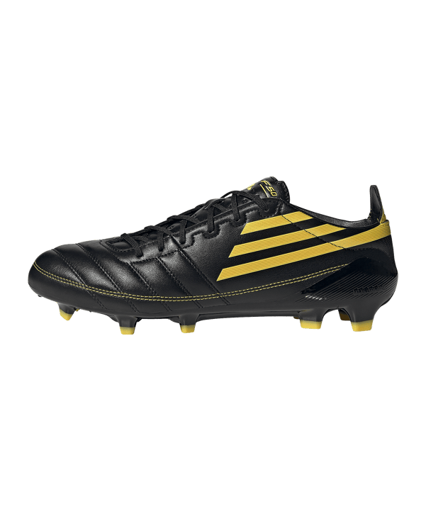 adidas F50 Elite Leather Adizero 2010 FG Schwarz - schwarz