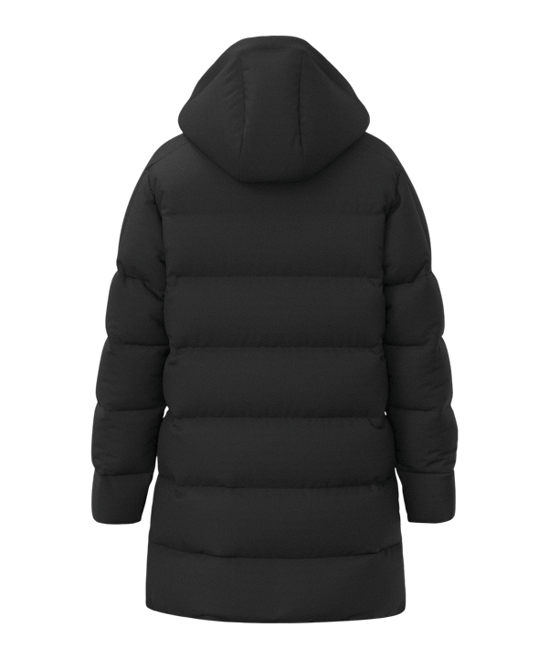 Erima Premia Parka Winterjacke Schwarz - schwarz