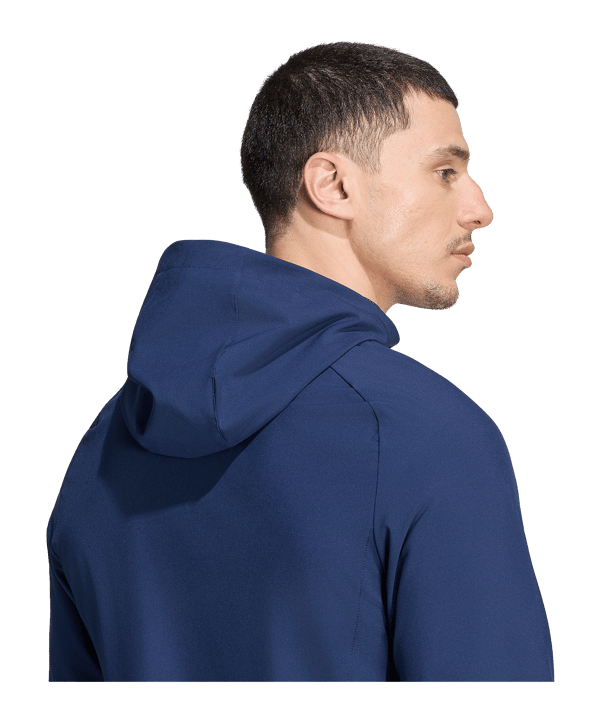 adidas FC Bayern München Tiro Travel Windbreaker Blu - blu