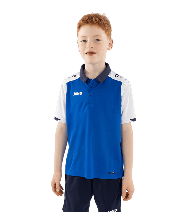 JAKO Dynamic Polo Kids Blau F405 - blau