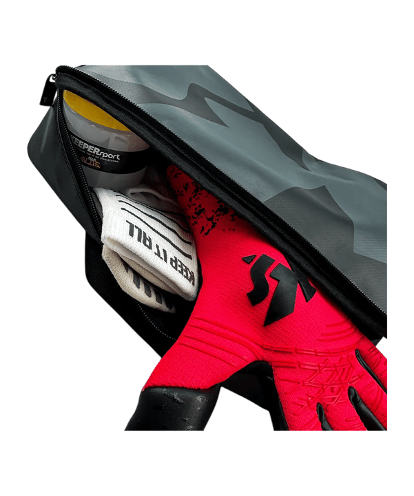 KEEPERsport Glove Pro Torwarttasche Schwarz - schwarz