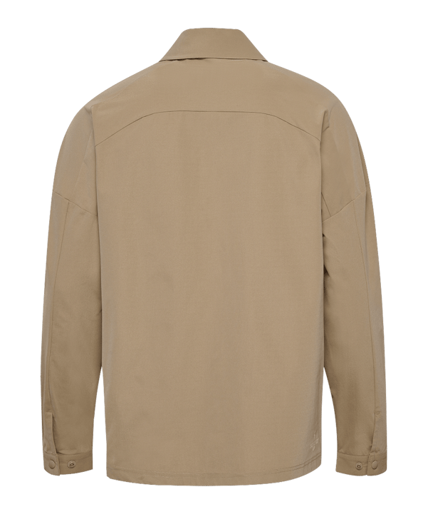 Hummel Sorona Loose Overshirt Sweatshirt Braun F8173 - braun