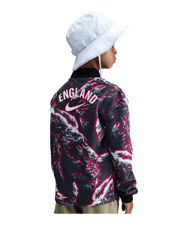 Nike England Torwarttrikot Langarm Hollywood Kids Schwarz F010 - schwarz