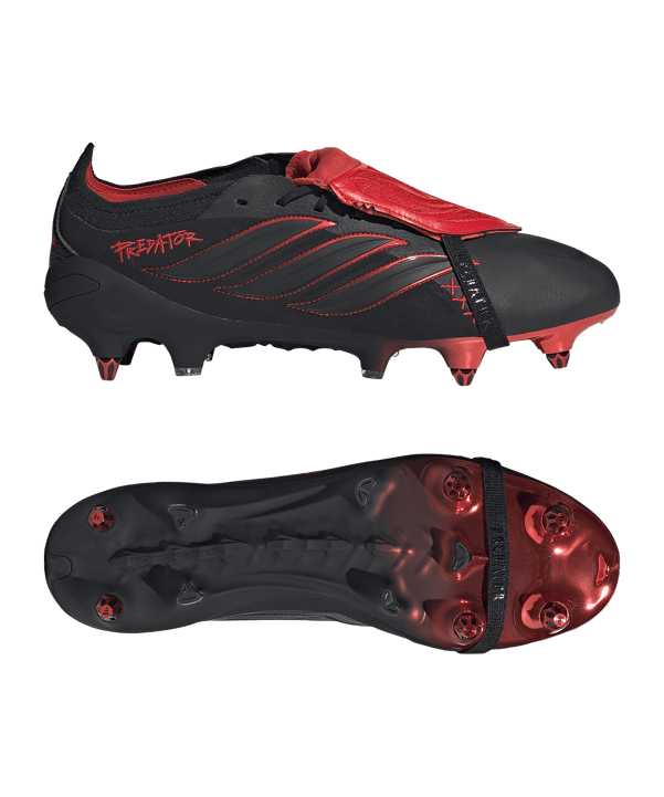 adidas Predator Elite SG Leather Tech Nero - nero