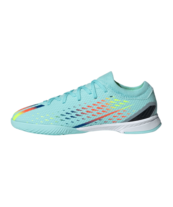 adidas X Speedportal.3 IN Al Rihla Kids Türkis Blau - blau