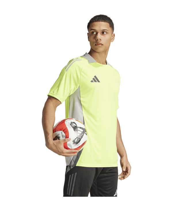adidas Tiro 24 Competition Training Trikot Gelb Grau - gelb