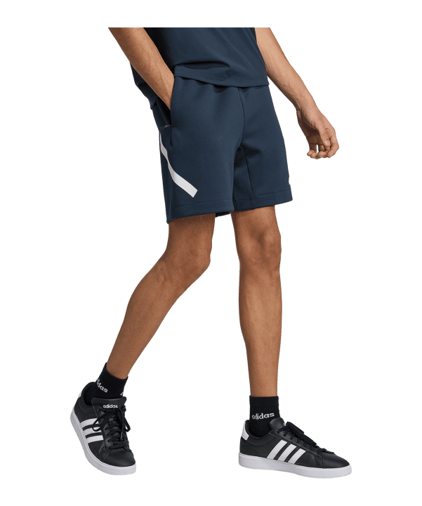adidas Z.N.E Short Blau - blau