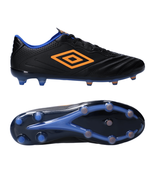 Umbro Tocco III Pro FG Schwarz Orange Blau FLU8 - schwarz