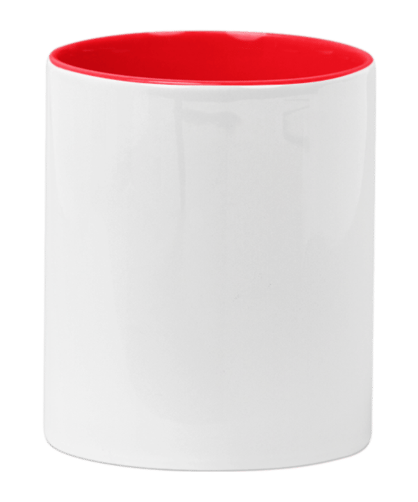 Merch Mug Two Tone 11oz Red - rot
