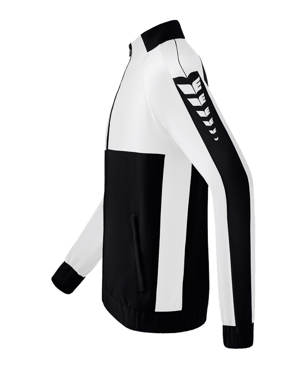 Erima Six Wings Präsentationsjacke Kids Schwarz - schwarz