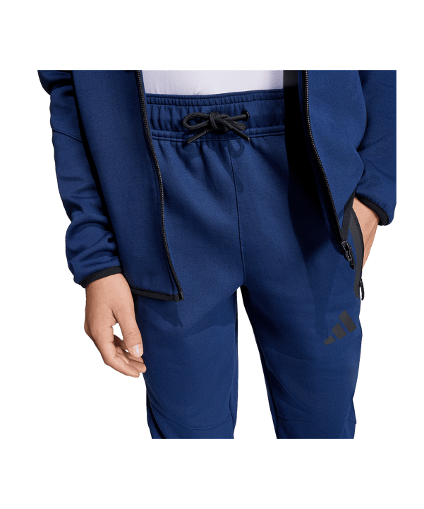 adidas Tiro Travel Jogginghose Kids Dunkelblau