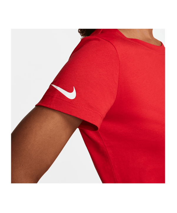 Nike Park 20 T-Shirt Damen Rot Weiss F657 - rot