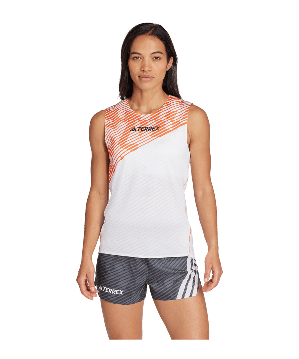 adidas Terrex Pro Canottiera Donna Bílá - bianco