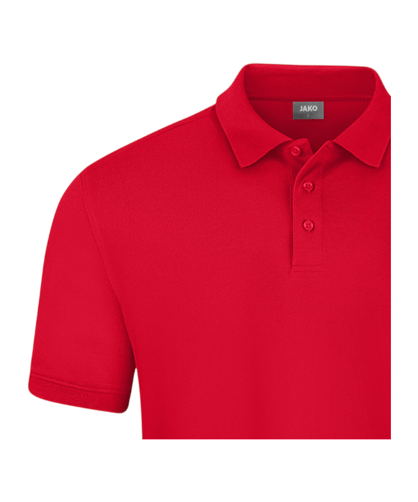 JAKO Doubletex Polo Shirt Rot F100 - rot