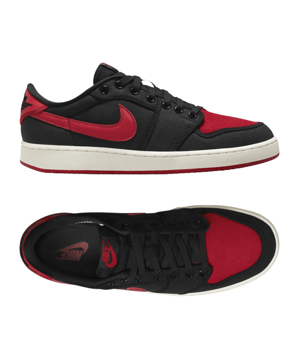 Jordan Ajko 1 Low Sneaker Schwarz F006 - schwarz
