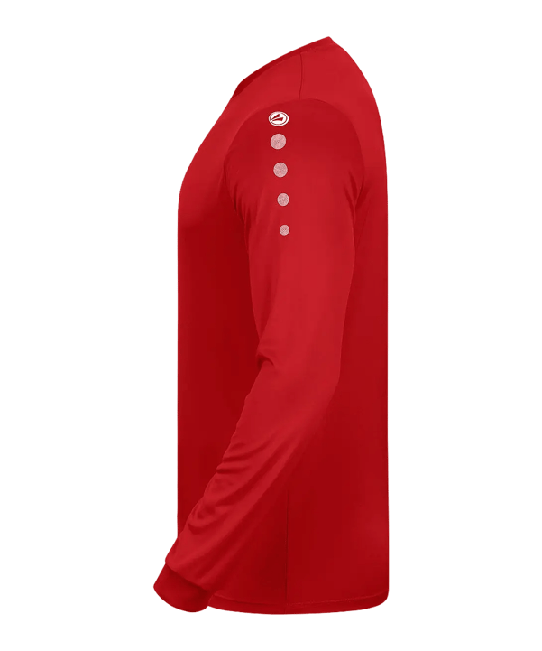 JAKO Team Maillot à manches longues Rouge C01 - rouge