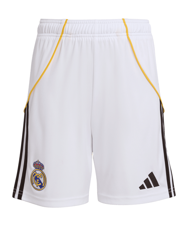 adidas Real Madrid Short Home 2025/2026 Kids Weiß - weiss