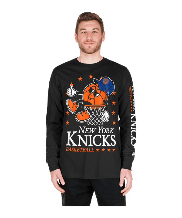 New Era Oversized Sweatshirt Schwarz - schwarz