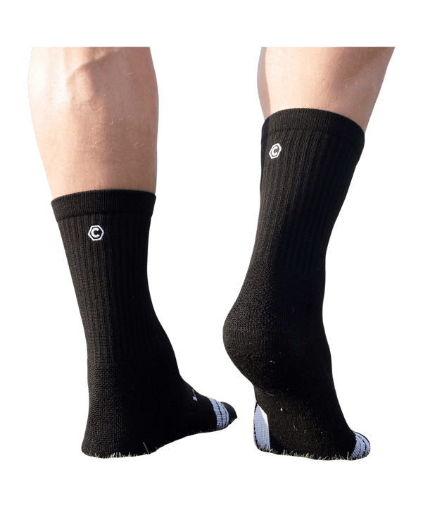 Cawila GEAR Socken PERFORMANCE Schwarz - schwarz