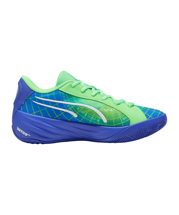 PUMA All-Pro NITRO Marcus Smart Schuh Grün F01 - gruen