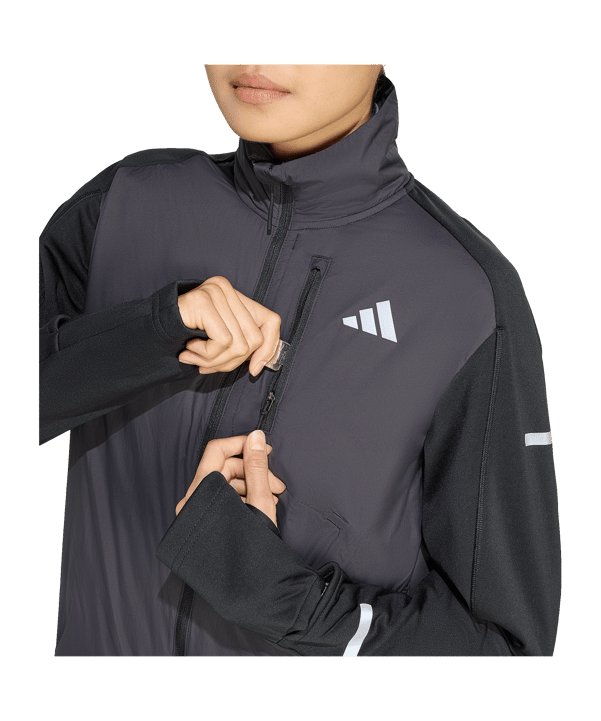 adidas Adi365 Running Warm Jacket Jacke Damen Schwarz - nero