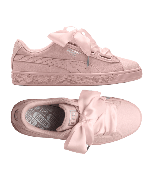 PUMA Suede Heart Bubble Sneaker Damen F02 - rosa