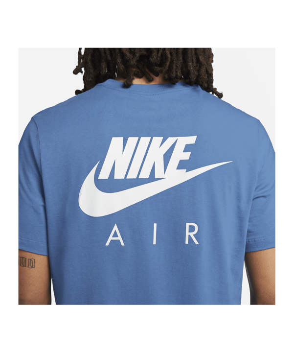 Nike Air Style T-Shirt Blau F407 - blau