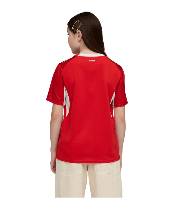 PUMA SFV Schweiz Replica Trikot Home WM 2026 Kids Rot F01 - rot