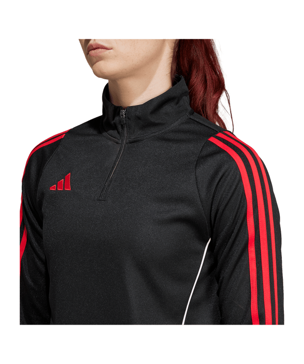 adidas Tiro 24 Sweatshirt Damen Schwarz - schwarz