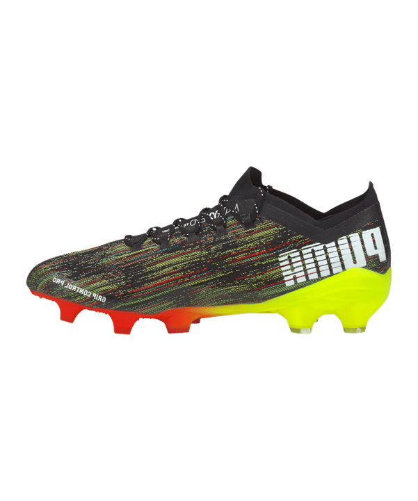 PUMA ULTRA Game On 1.2 FG/AG Schwarz Gelb F02 - schwarz