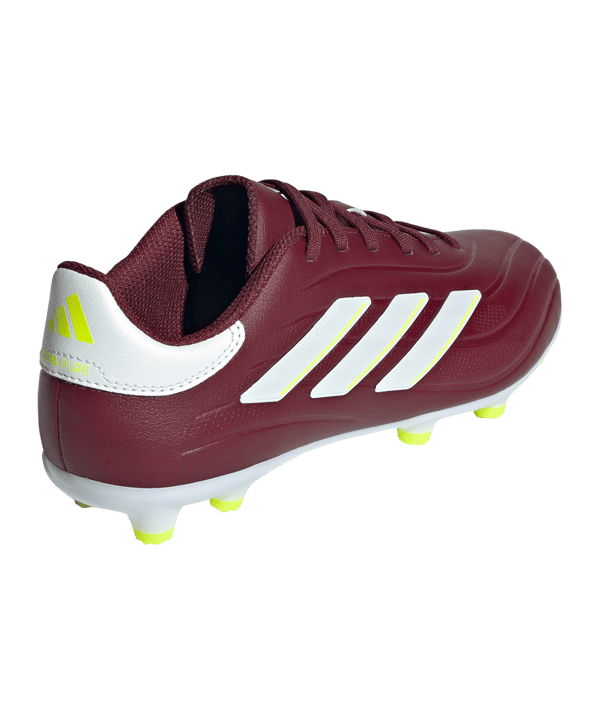 adidas COPA Pure 2 League FG Kids Energy Citrus Rot Weiss Gelb - rot