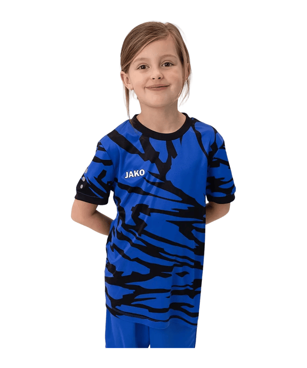 JAKO Animal Trikot Kids Blau Schwarz F411