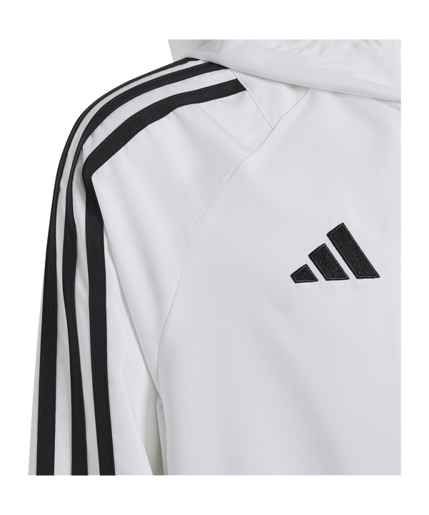 adidas Tiro 24 Windbreaker Kids Weiss Schwarz - weiss