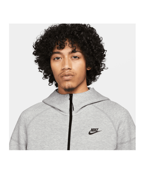Nike Tech Fleece Windrunner Jacke Grau F063 - grau