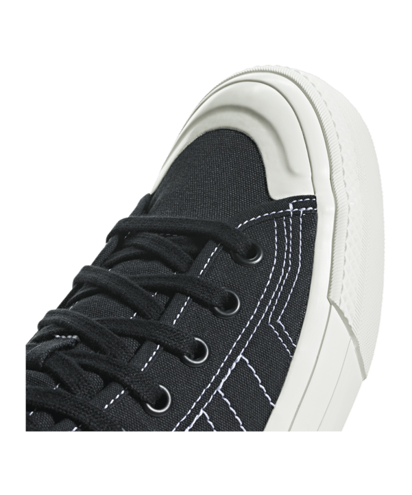 adidas Originals Nizza RF Hi Schwarz Weiss - schwarz